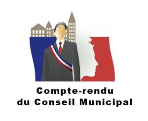 CR conseil municipal